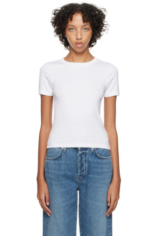 White Car T-Shirt | SSENSE