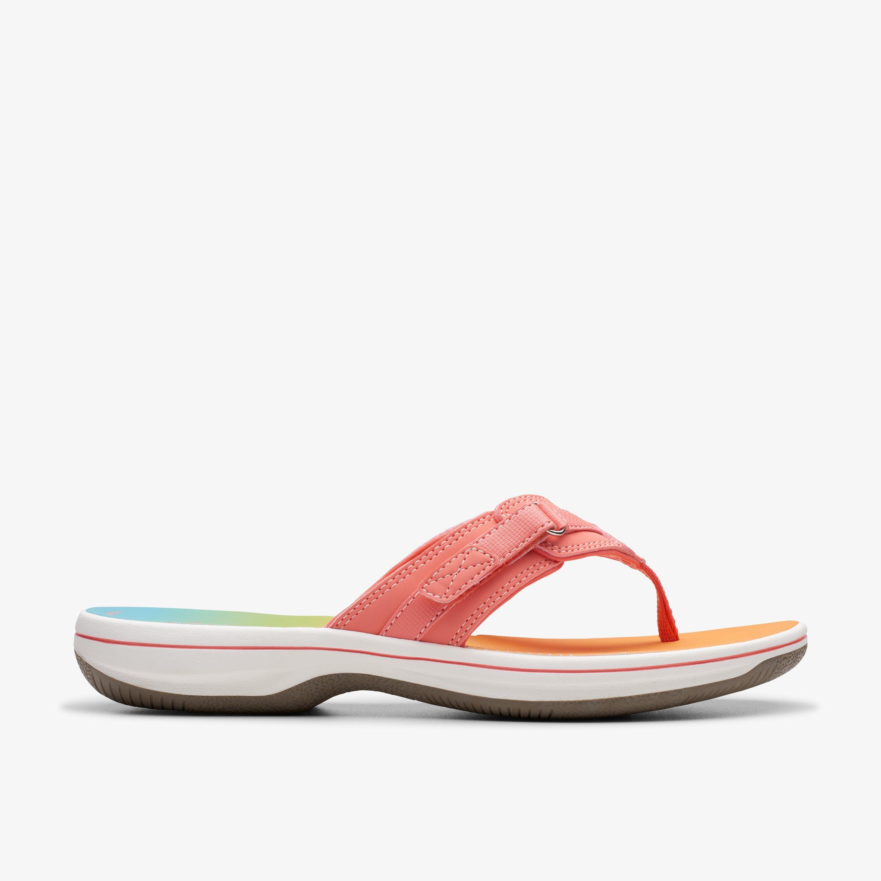 WOMENS BREEZE SEA Coral Ombre Flip Flop | Clarks US | Clarks (US)