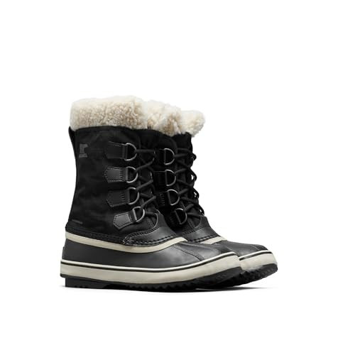Sorel Women's Winter Boots, Black Black Stone, 5 | Amazon (US)