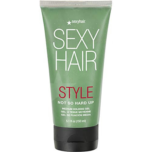 SexyHair Style Not So Hard Up Medium Holding Gel, 5.1 Oz | Flexible Formula | Allows for Re-Styling | All Hair Types | Amazon (US)
