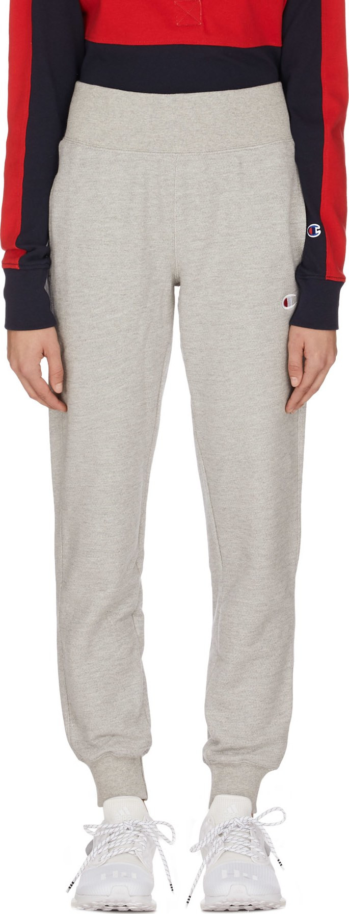 Champion - Reverse Weave C Logo Joggers - Oxford Grey | Influence U
