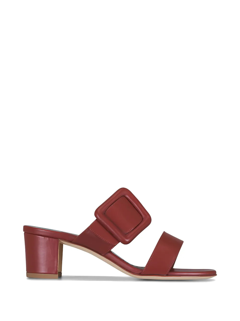 Manolo Blahnik Titubanew buckle-strap Heeled Sandals | Red | FARFETCH IL | Farfetch Global