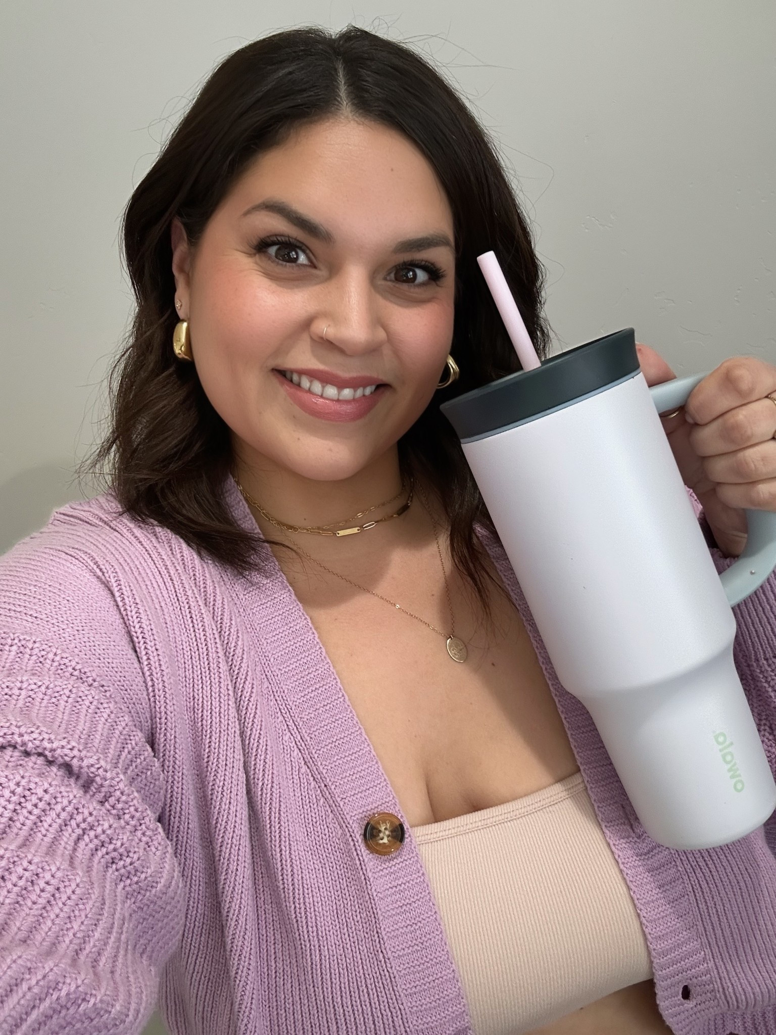 Did you know Owala makes a 40 oz tumbler !? I got mine for Christmas and it is MY FAVORITE cup (soooo much better than you know who!)!  I literally throw it in the diaper bag and have never had a spill! 

Plus this color is called the Bunny 🐰 Hop! Perfect for Easter baskets! 

#LTKPlusSize #LTKFamily #LTKSeasonal