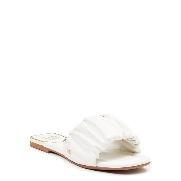 Women Madden Nyc Rouched Sandal Ww - Walmart.com | Walmart (US)