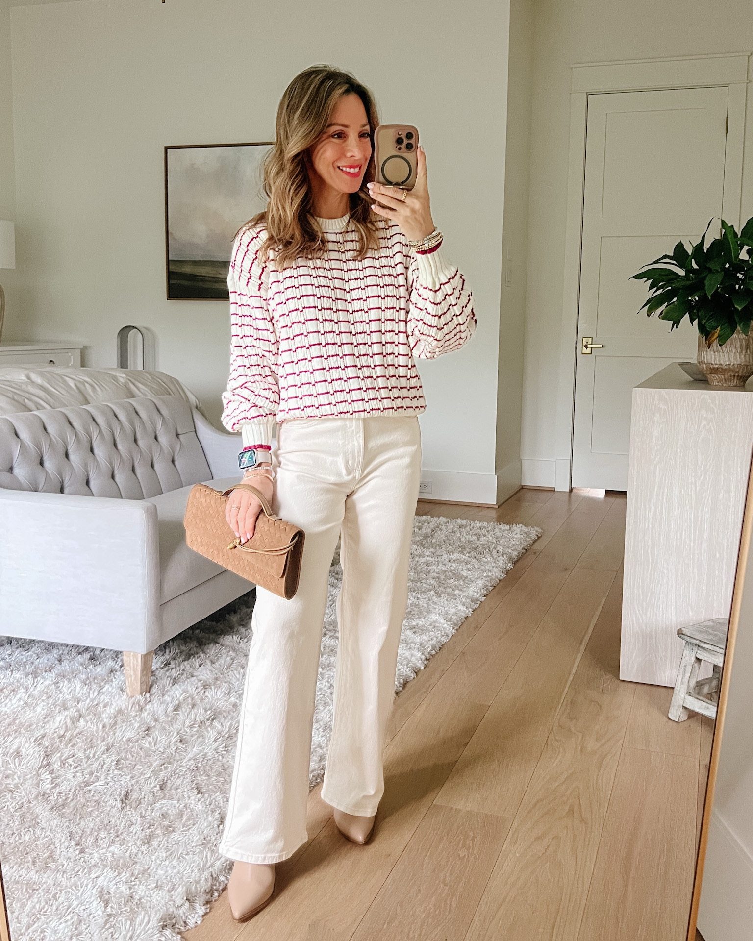 Loft Winter Style | Loving this knit sweater and cream colored jeans

Sweater Fit: I’m wearing an XS 

Jeans Fit: I’m wearing a 0P

#LTKPetite #LTKgrwm #LTKOver40