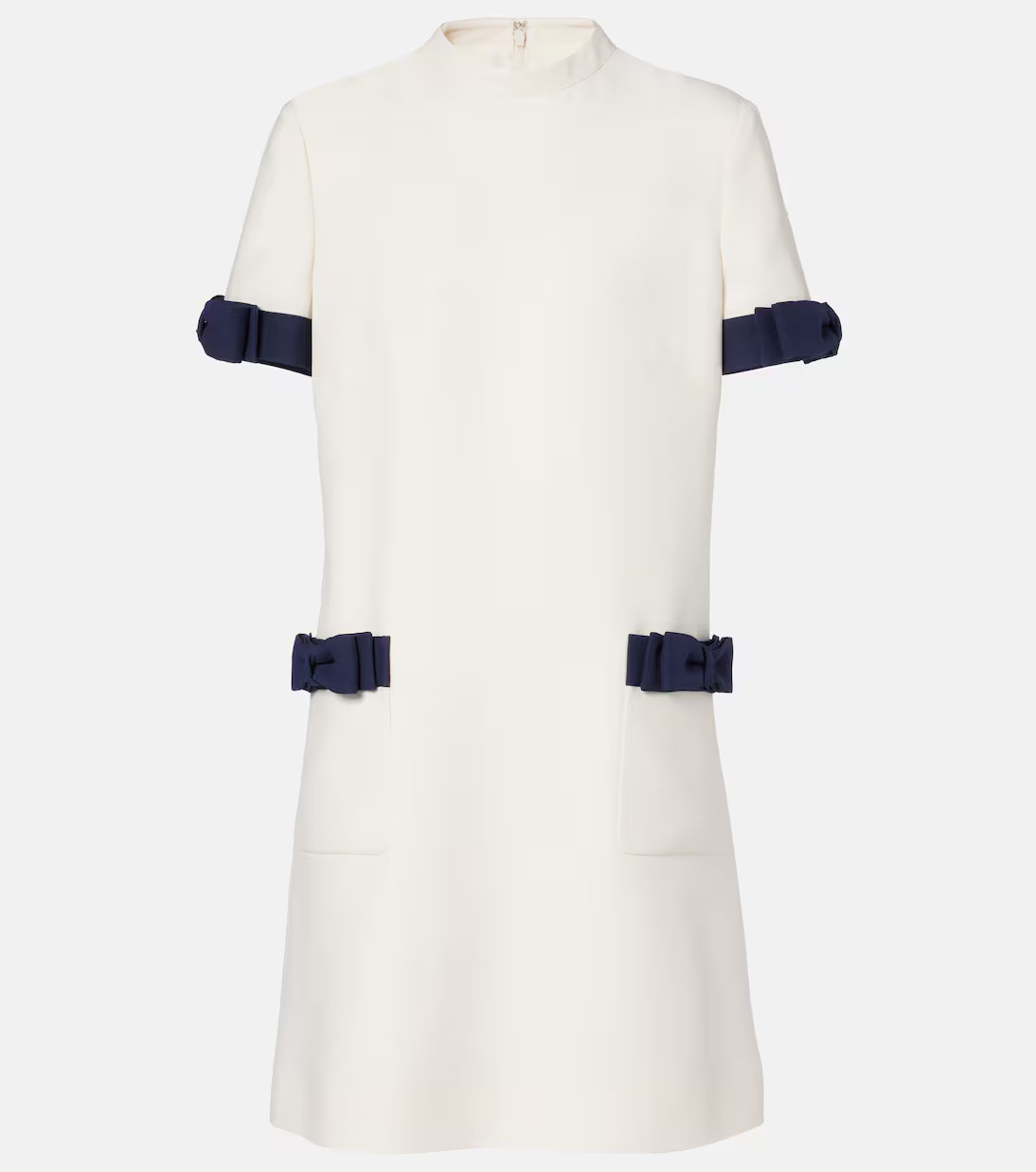 Crepe Couture bow-detail minidress | Mytheresa (US/CA)