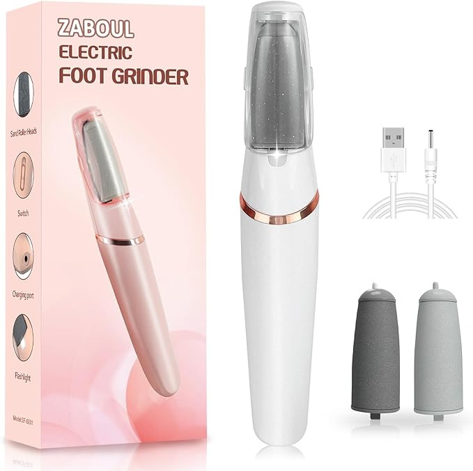 Electric Foot Callus Remover, Callus Remover for Feet Rechargeable Portable Pedicure Tool Kit, Sm... | Amazon (US)