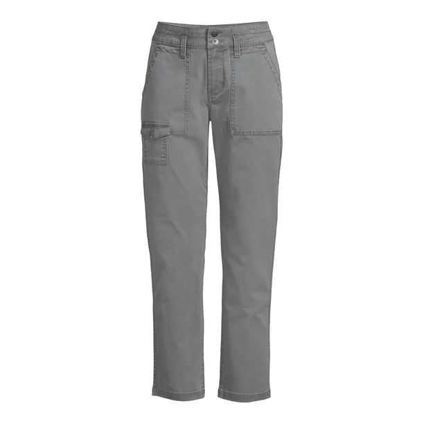 Time and Tru Women's Cargo Pants - Walmart.com | Walmart (US)