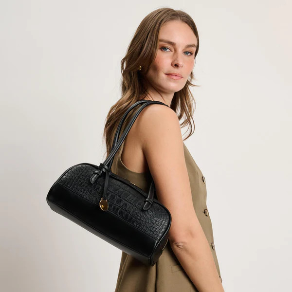 Paloma - Croco Shoulder Bag | Moda Luxe