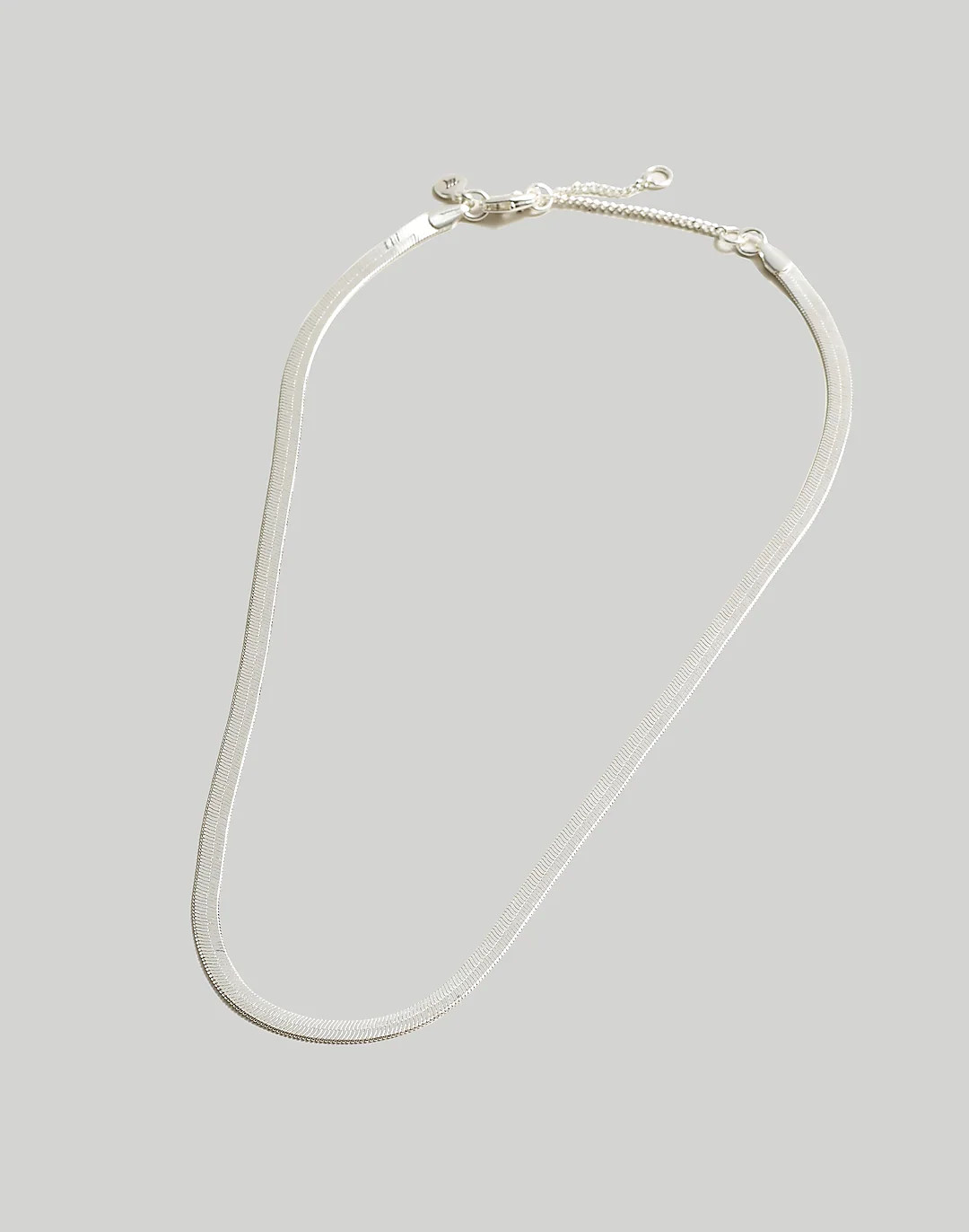 Herringbone Chain Necklace | Madewell
