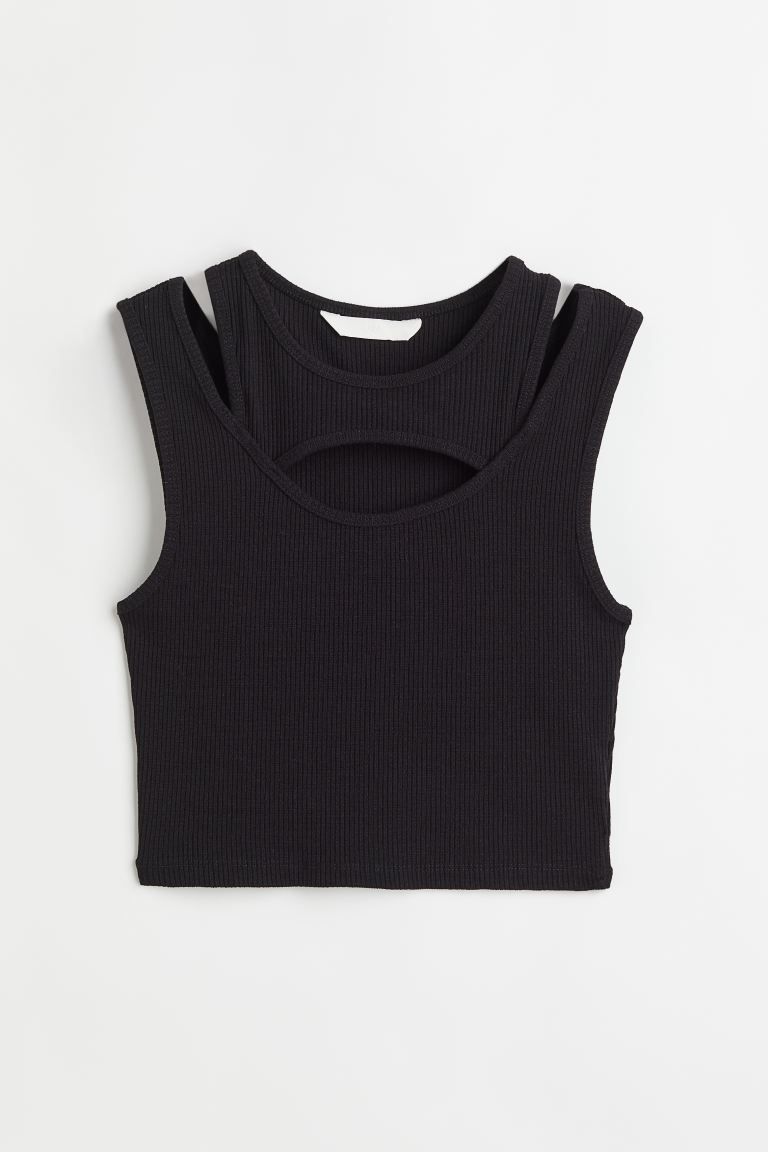 Double-layered Crop Top | H&M (US + CA)