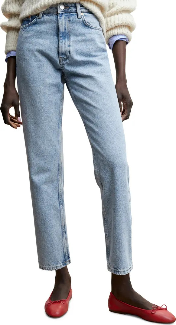 Mom High Waist Straight Leg Jeans | Nordstrom