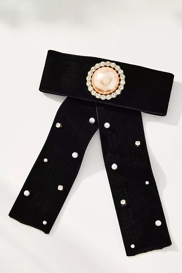 Rhinestone Bow Brooch | Anthropologie (US)