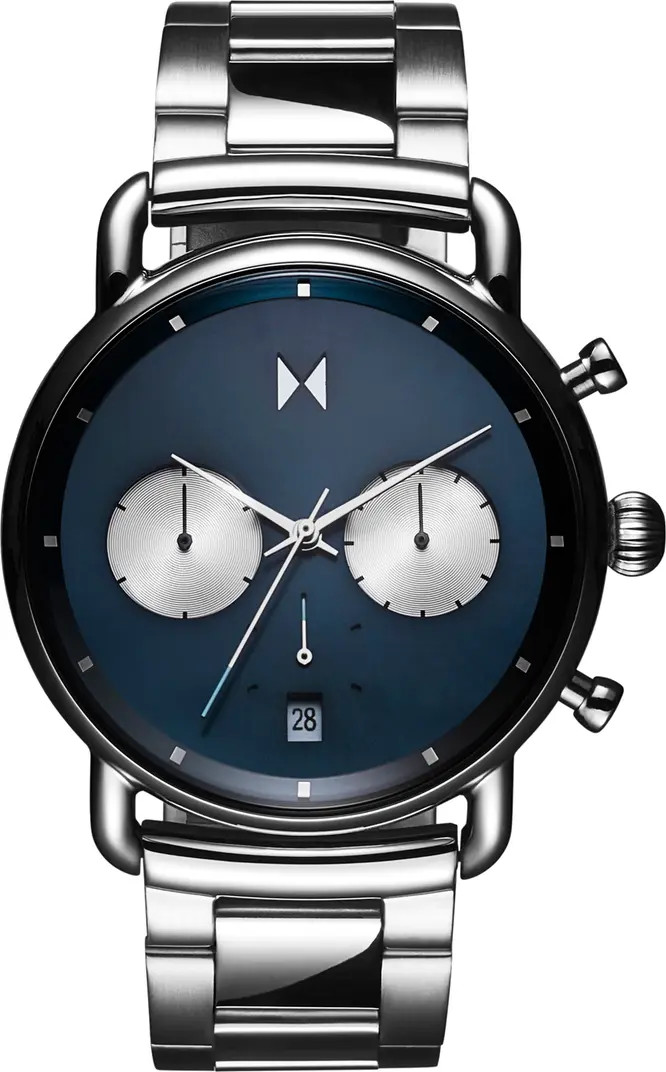 MVMT Blacktop Chronograph Bracelet Watch, 42mm | Nordstrom | Nordstrom