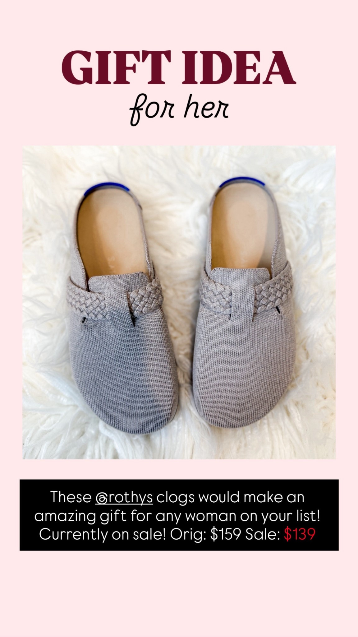 Rothy’s clogs on sale!
Go down if you are a half size 

#LTKCyberWeek #LTKSaleAlert #LTKGiftGuide