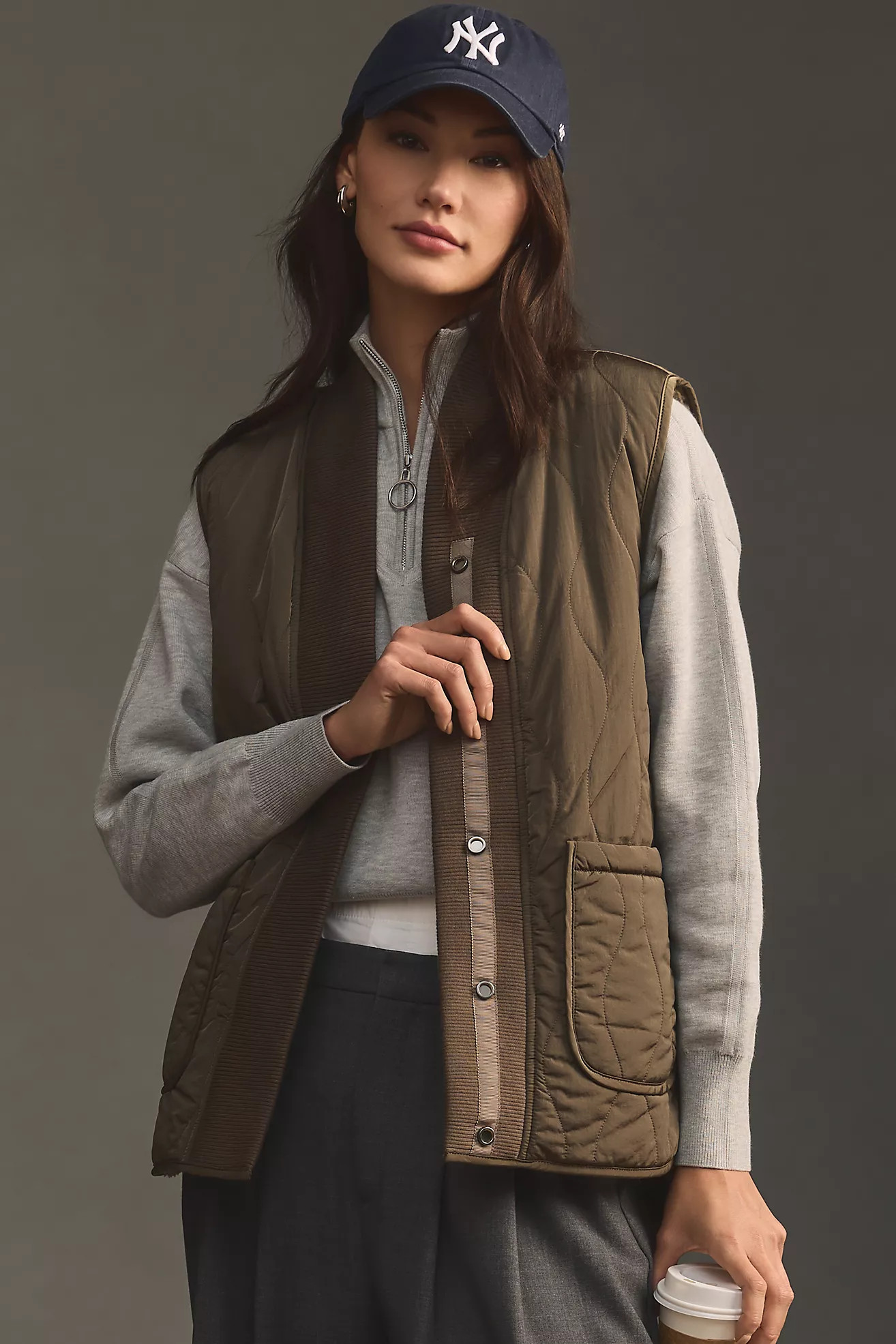 Varley Covey Reversible Quilt Vest | Anthropologie (US)