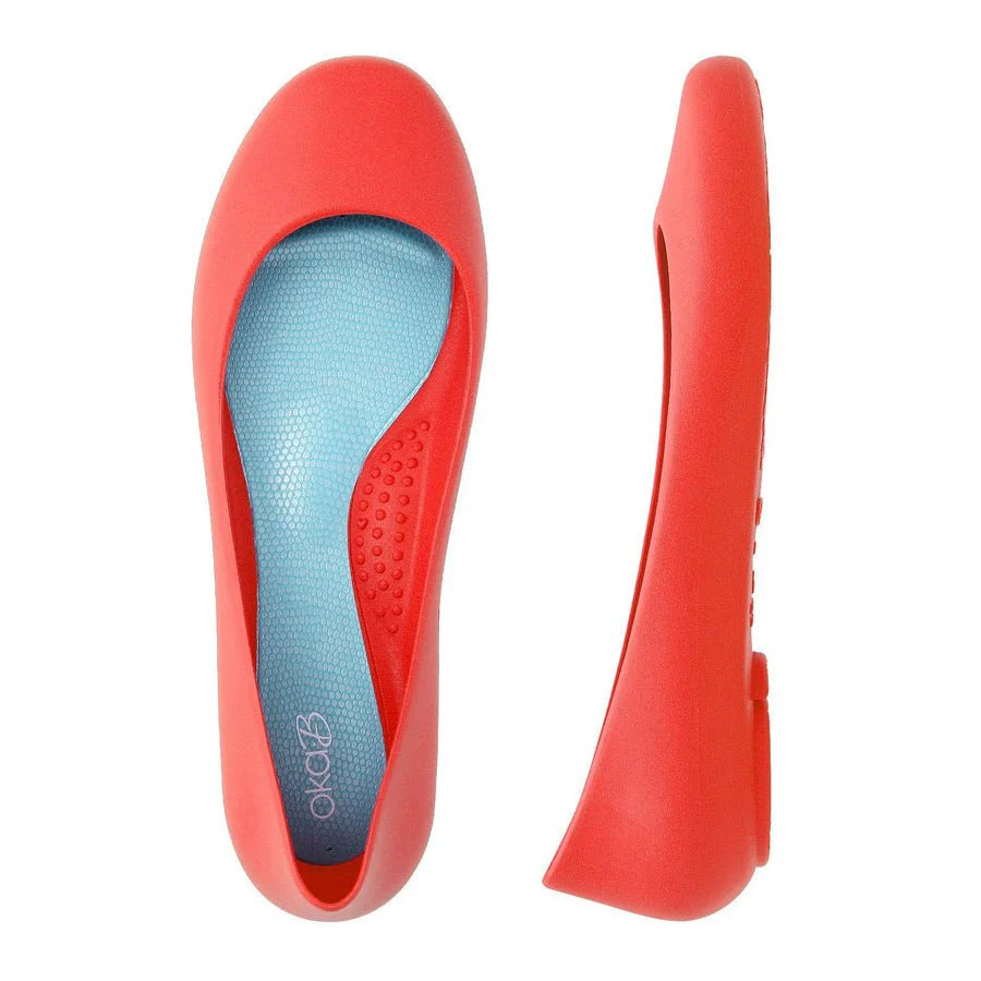 Taylor Matte Jelly Ballet Flat | Comfortable Ballet Flat | Oka-B Shoes | Oka-B