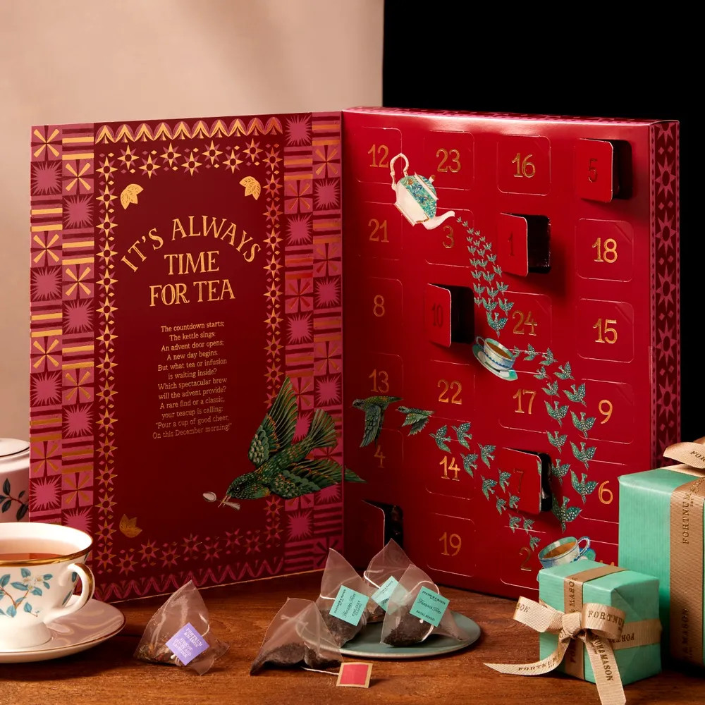 Fortnum's Tea Lovers Advent Calendar, 55g | Fortnum & Mason