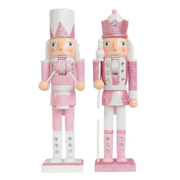 2 Piece Splendor Nutcracker Set | Wayfair North America
