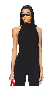 superdown Genevieve Top in Black from Revolve.com | Revolve Clothing (Global)