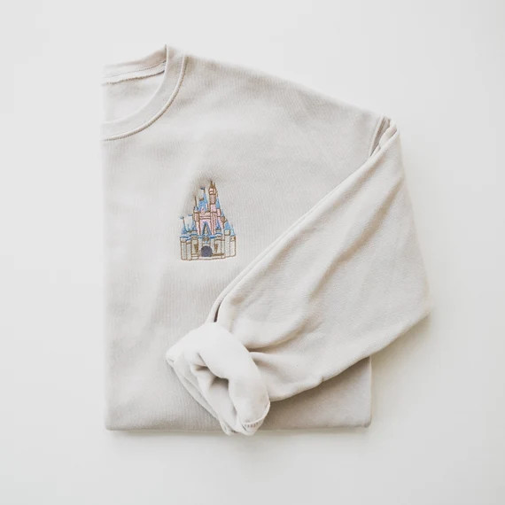 READY to SHIP 2XL Cinderella's Castle Embroidered | Etsy | Etsy (US)