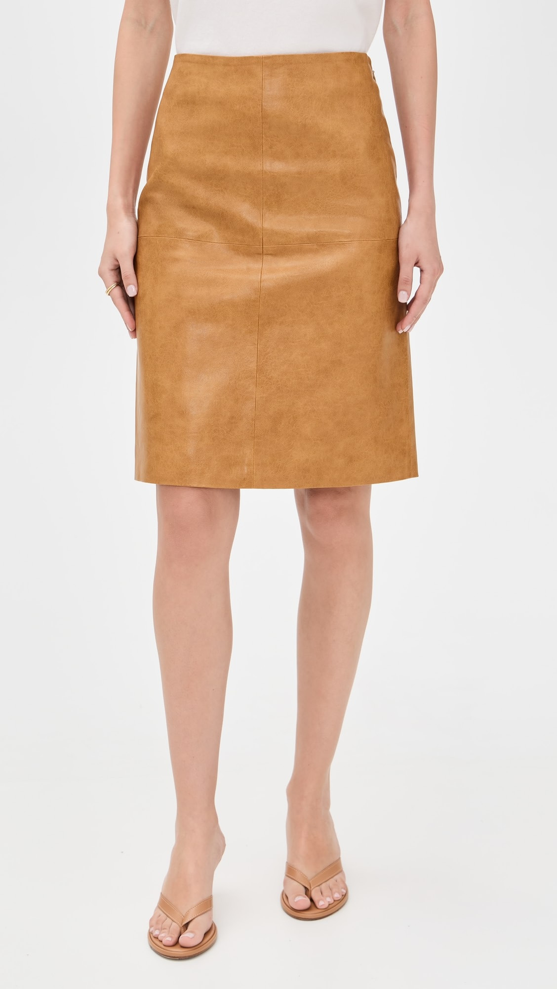 Jordie Faux Leather Skirt | Shopbop