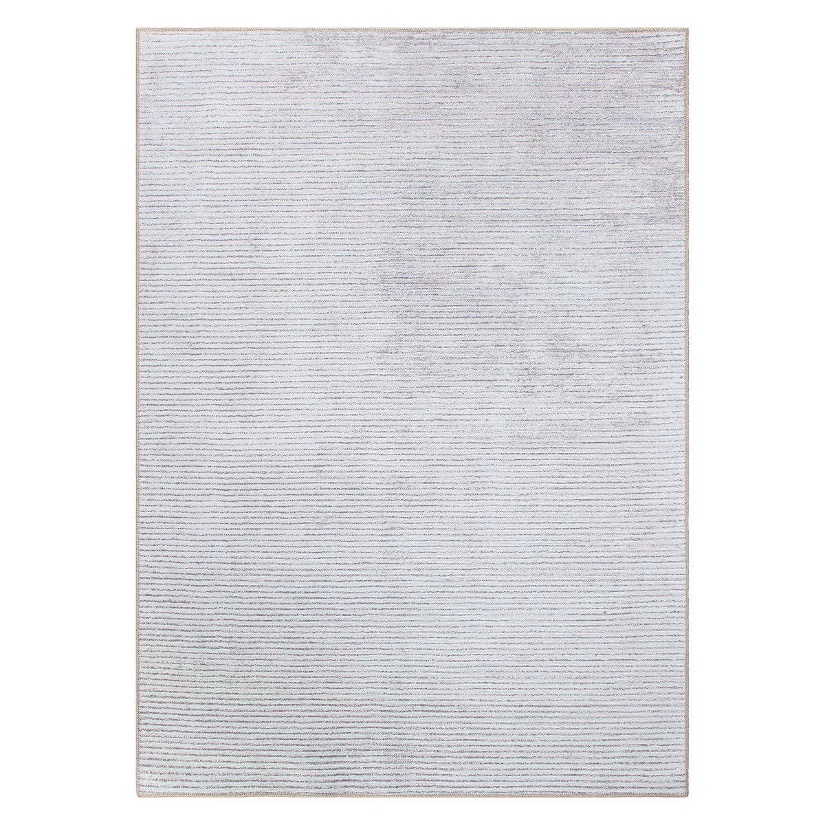 World Rug Gallery Contemporary Distressed Stripe Machine Washable Area Rug:  Flat Pile,  Stain-Re... | Target