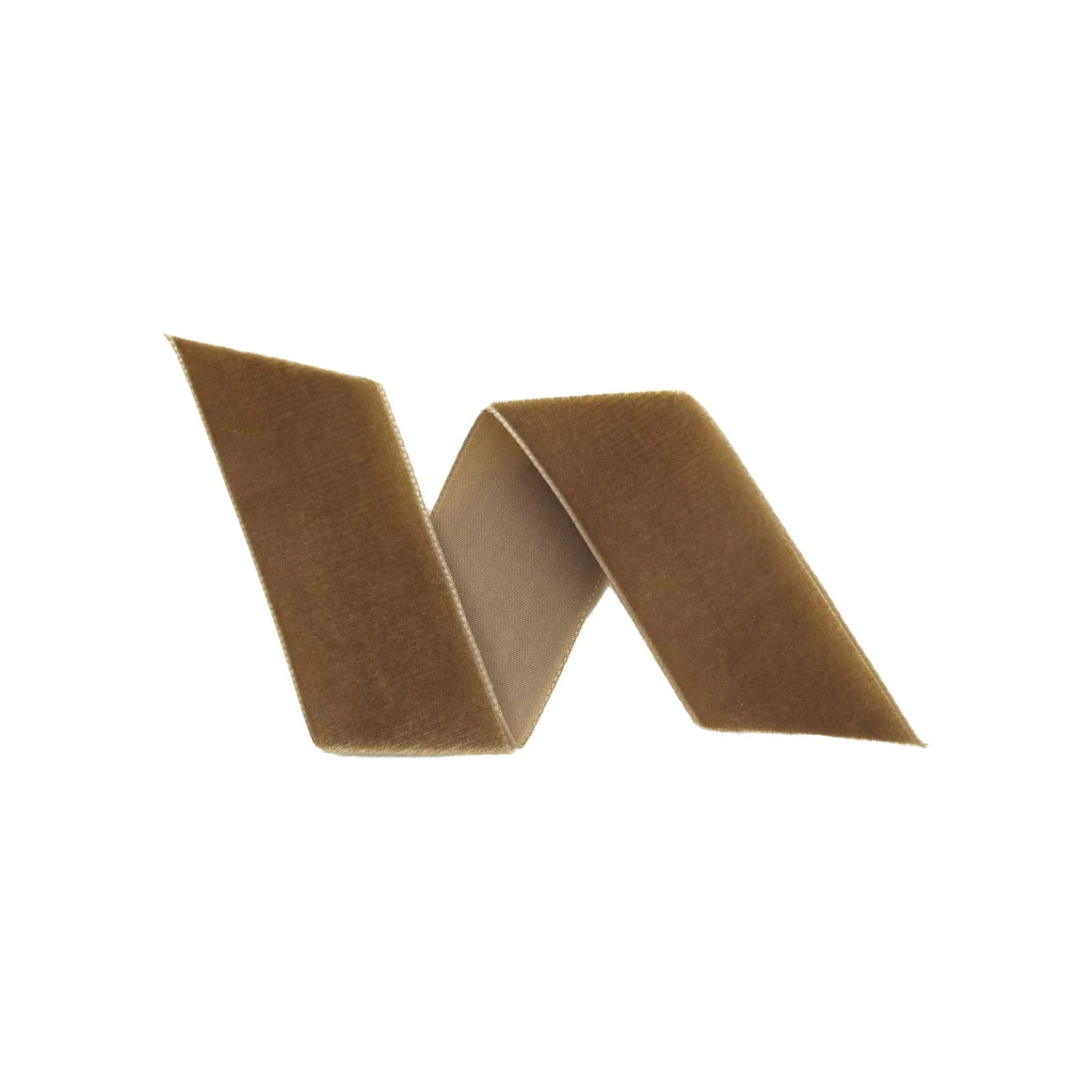 Camel 5/8" Velvet Ribbon | Brooke and Lou