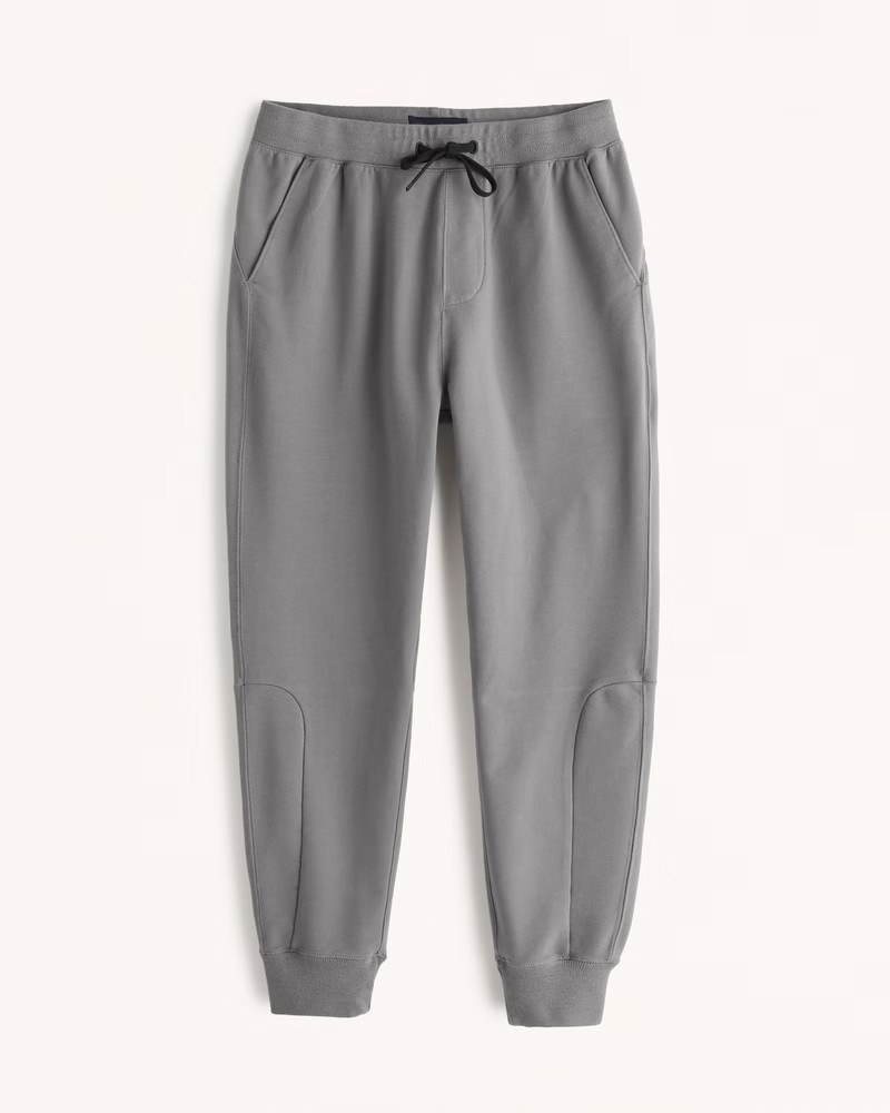 Men's Stretch Knit Joggers | Men's Bottoms | Abercrombie.com | Abercrombie & Fitch (US)