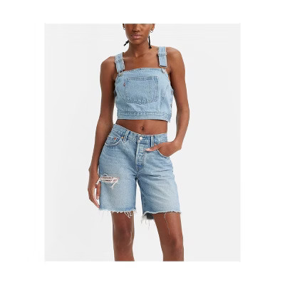 Levi's® Women's Square Neck Shellsea Overalls Top - Hey Friend XL | Target