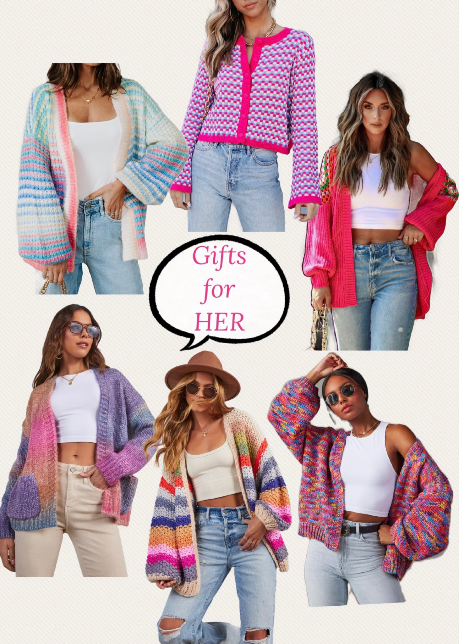 Gift ideas for her! 

Colors for fall
Cardigans
Outerwear
Gift guide
Gifts for mom
Gifts for sister

#LTKfindsunder100 #LTKGiftGuide #LTKstyletip