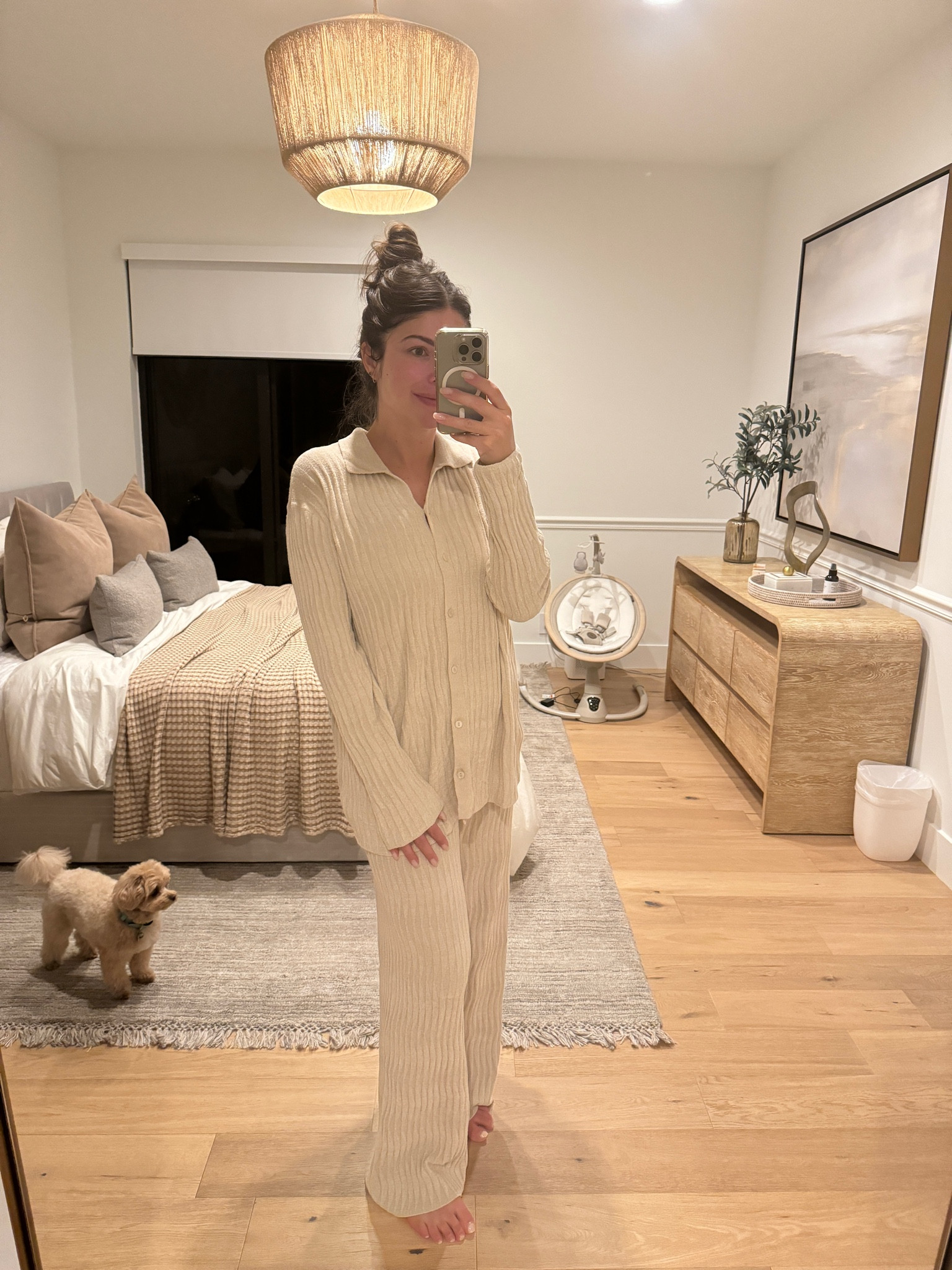 Ordered this set for postpartum, and it literally feels like I’m wrapped in a blanket! 

#postpartum #comfyset #loungewear
