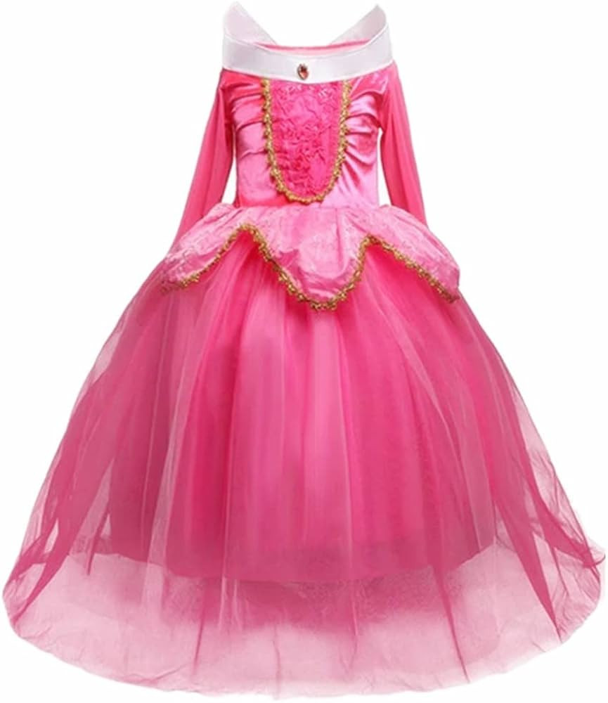 DreamHigh Sleeping Beauty Princess Party Girls Costume Dress 3-10 Years | Amazon (US)