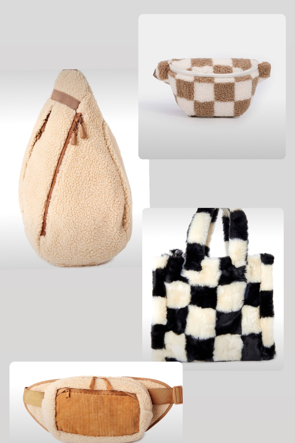 Sherpa bags 

#LTKGiftGuide #LTKSeasonal #LTKHoliday