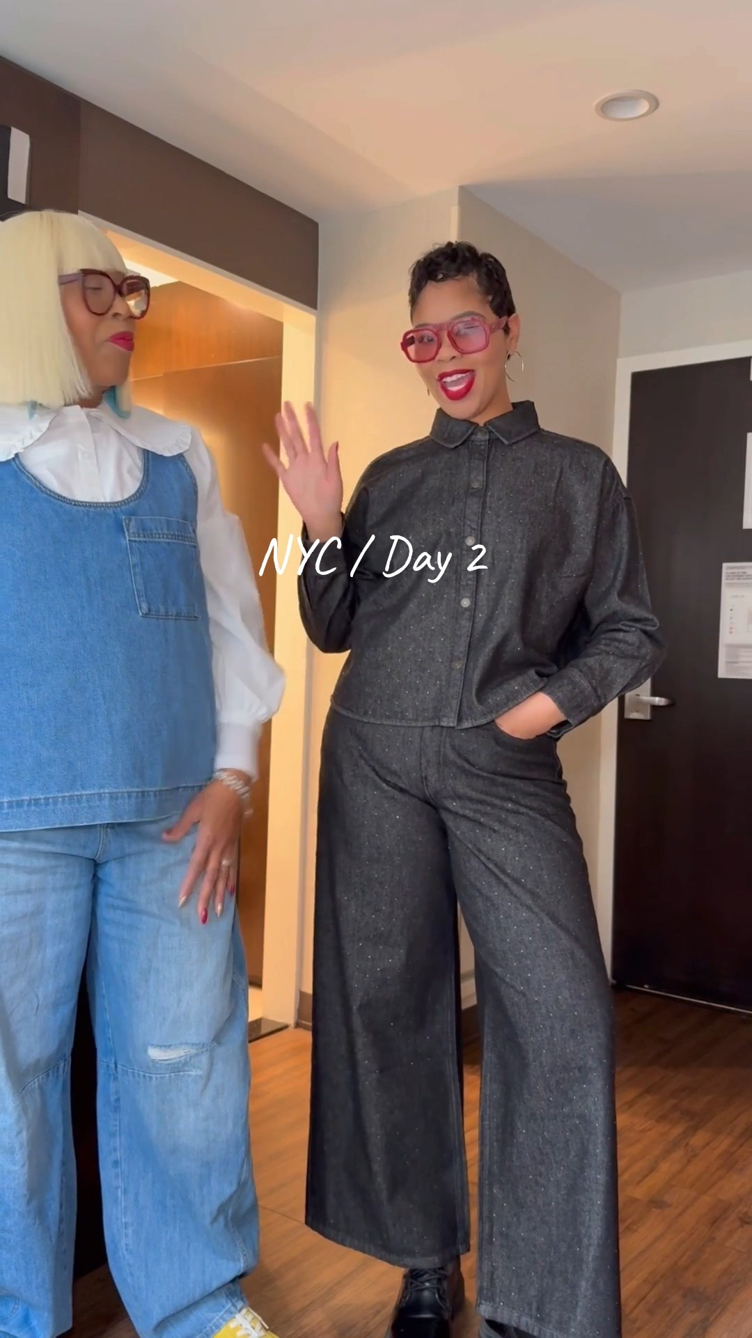 New York City Day 2 - fit check!! 

#LTKgrwm #LTKdayinmylife #LTKvlog