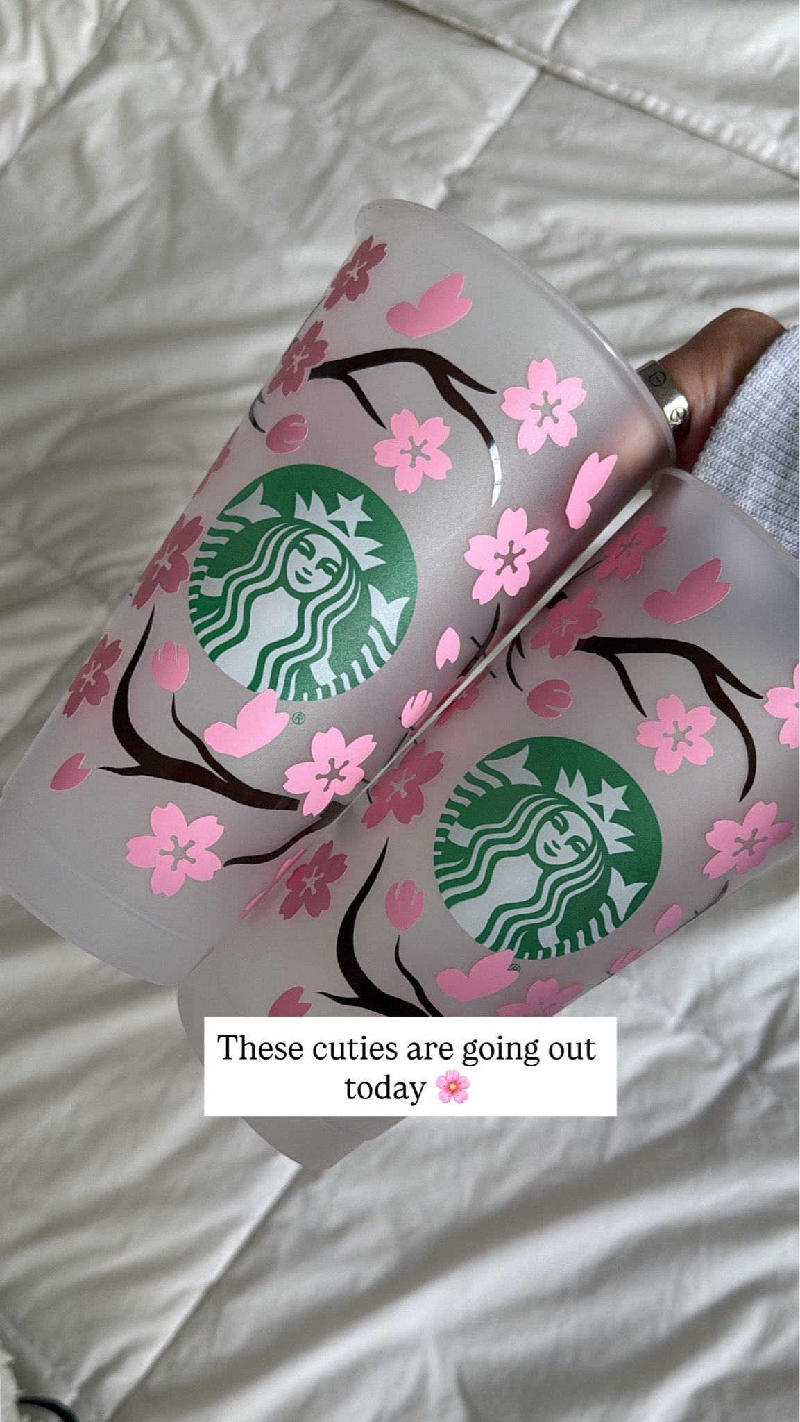 more cherry blossom Starbucks cups going out today 💝

#LTKMothersDay #LTKdayinmylife #LTKmorningroutine