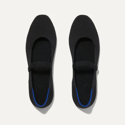 The Square Mary Jane - Black | Rothy's