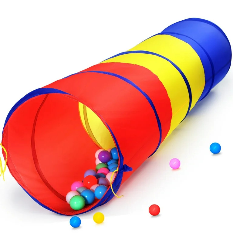 Moncoland Baby Tunnel Tent for Kids 1-3 Years Toddlers Crawl Tube Indoor Outdoor Polyester Toys | Walmart (US)