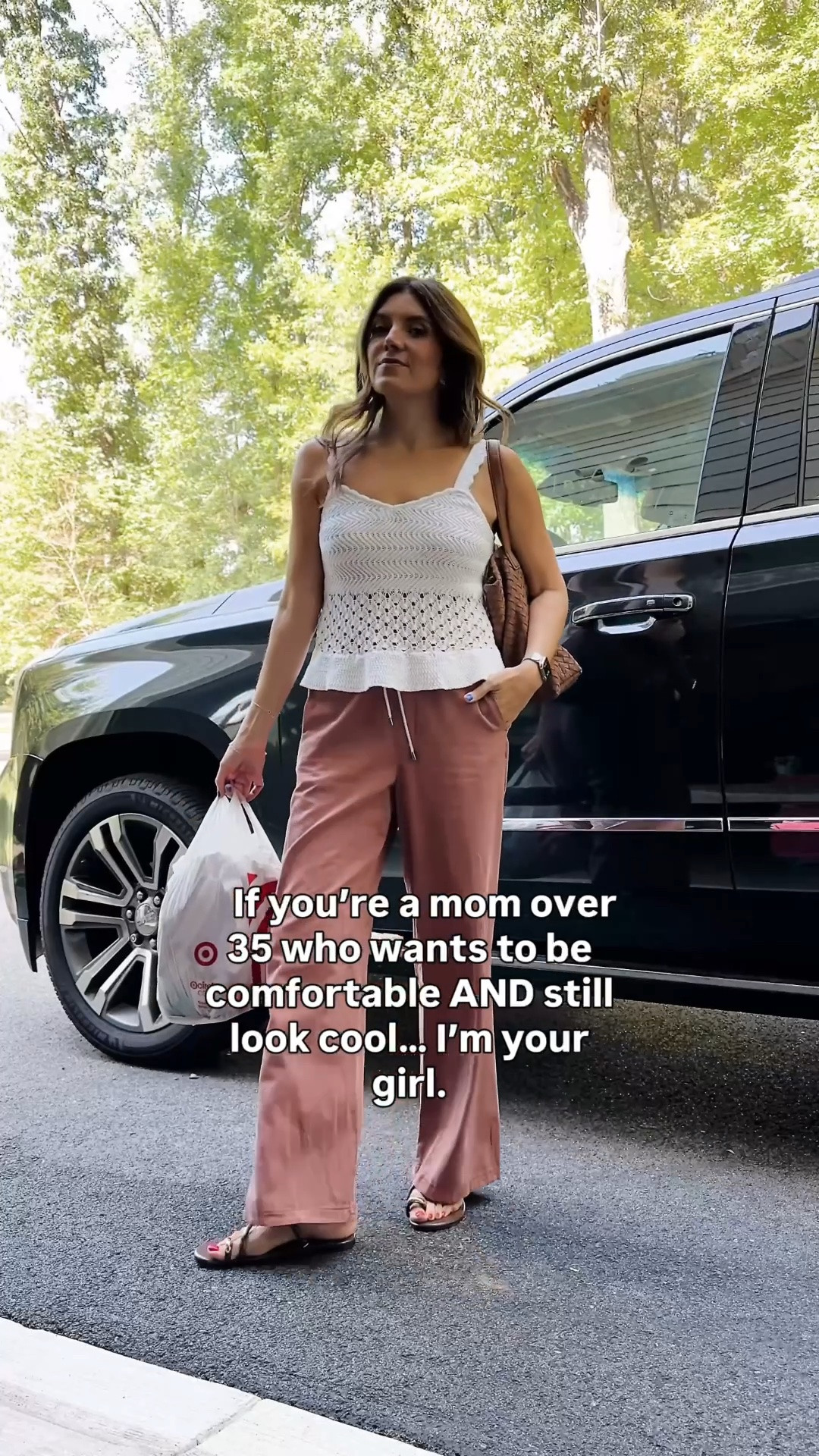 Millennial mom style! I’m 5’7” and wear a size small.

#LTKOver40 #LTKTall