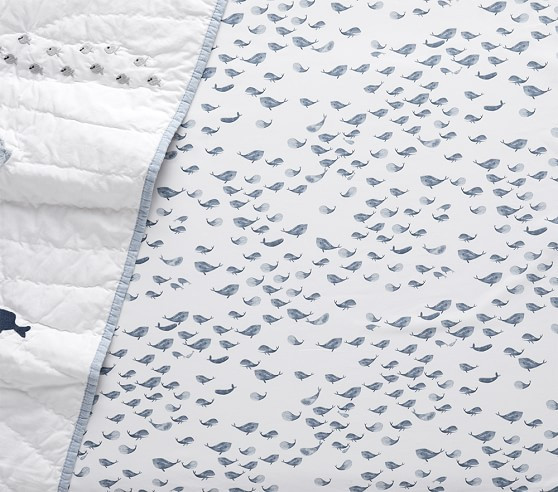 Jack Organic Crib Fitted Sheet | Pottery Barn Kids