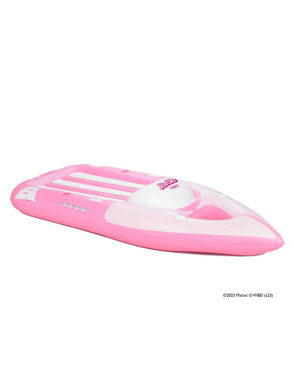 Barbie™ The Movie x FUNBOY Speed Boat Pool Float | FUNBOY