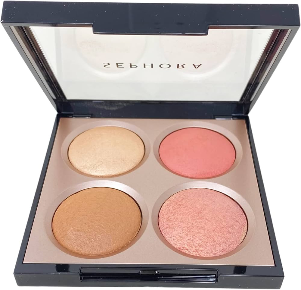 SEPHORA Collection Microsmooth Multi-Tasking Baked Face Palette - Enchant | Amazon (US)