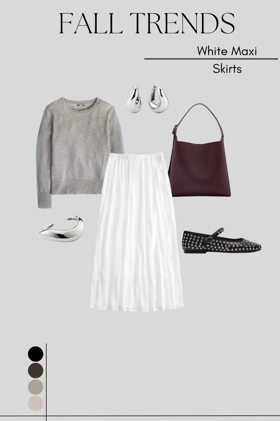 How to wear a white maxi skirt in the fall! 

#LTKFindsUnder100 #LTKStyleTip #LTKFindsUnder50