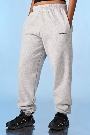 iets frans... Grey Cuffed Joggers | Urban Outfitters (EU)