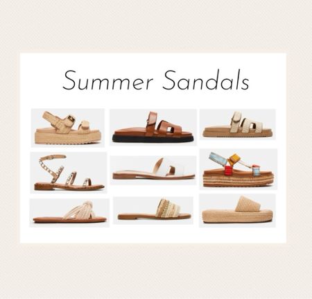 Summer sandals 

#summerfashion #sandals 

#LTKstyletip #LTKSeasonal #LTKshoecrush