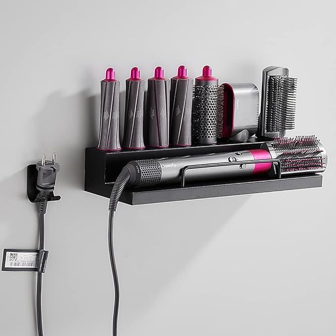 DALUOBO Storage Holder for Dyson Airwrap Curling Iron Accessories Wall Mounted Rack Bracket Stand... | Amazon (US)