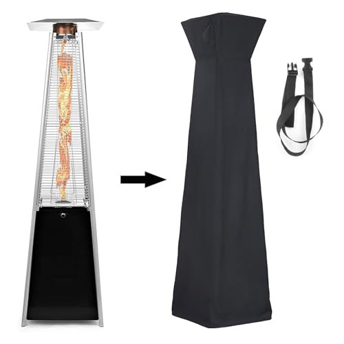 Iptienda Patio Heater Cover for EAST OAK Pyramid Patio Heaters, 91in Patio Heater Covers Waterproof with Zipper for NAVINE Outdoor Heaters-91"H x 22"W x 22"L | Amazon (US)