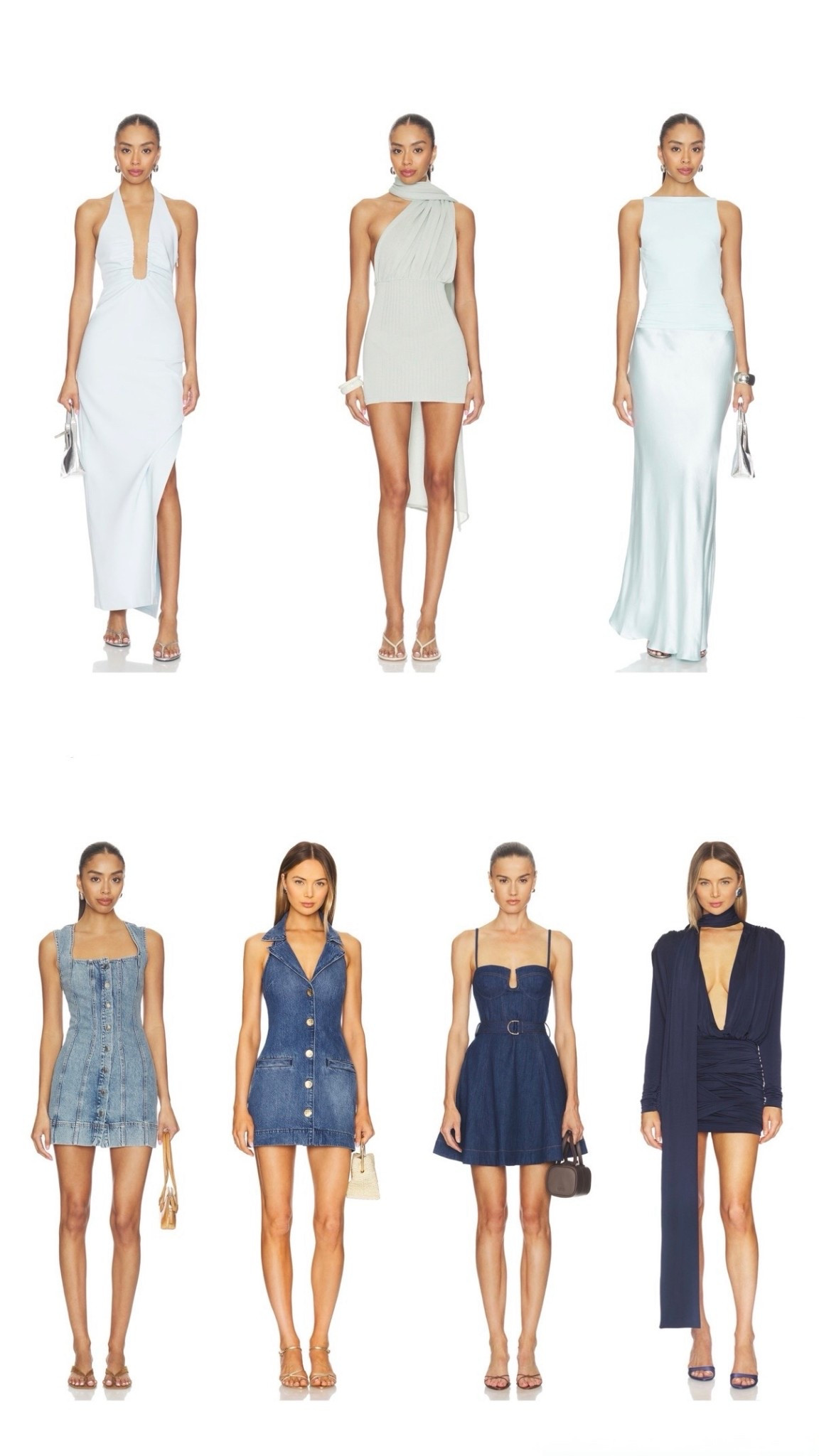 Revolve Blue/Denim Dresses!

#LTKootd #LTKTravel #LTKgrwm