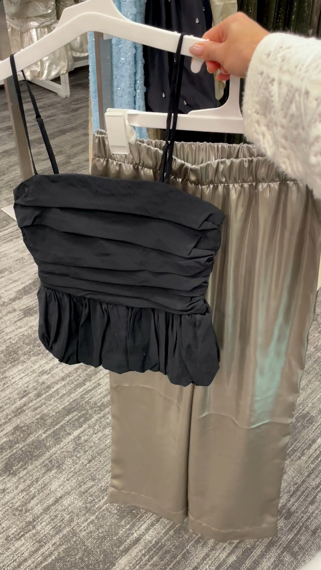 Perfect party pants for the comfy loving girlies. These are soft and silky yet give the elevated vibe 

#LTKFindsUnder50 #LTKHoliday #LTKSeasonal