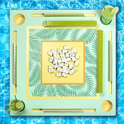 Floating Mahjong Table for Pool, Swimming Pool and Hot Tub Float Board for Mahjong, Pools Game Tray for Mahjong, Card Games, Scrabble, Dominoes & Poker, Floating Mahjong Table | Amazon (US)